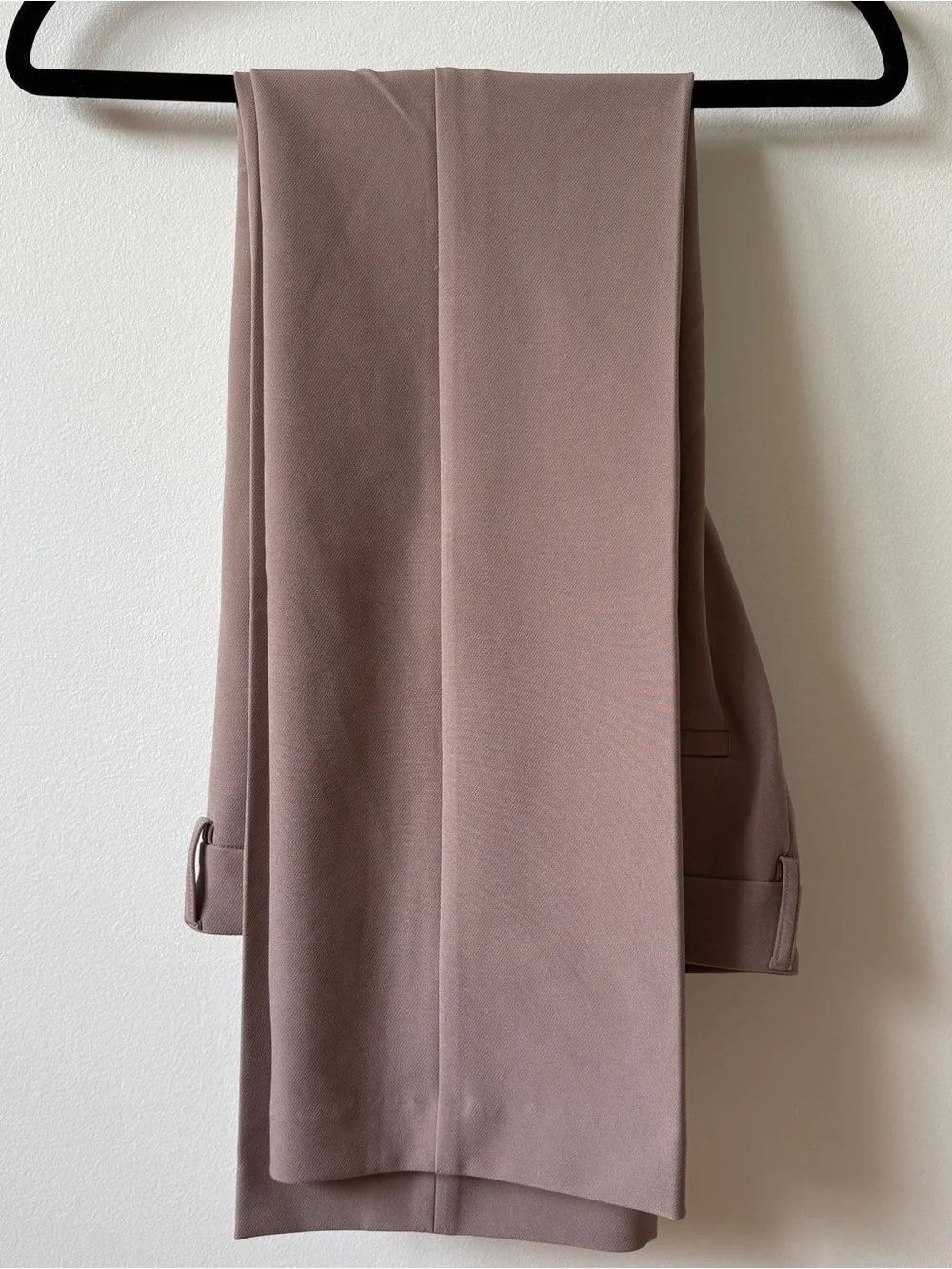 Express Tailored Single-Button Blazer and Pants Suit Set - Dusty Rose/Purple